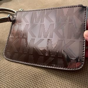 Michael Kors Metallic Wristlet